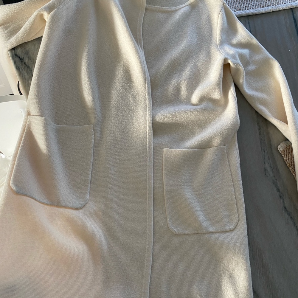 Wool J Crew Long Cardigan
